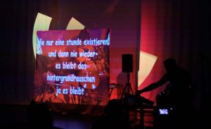Ausschnitte aus WireWagna mit Witek Danielczok (ZEITMAUL-Theater Bochum)